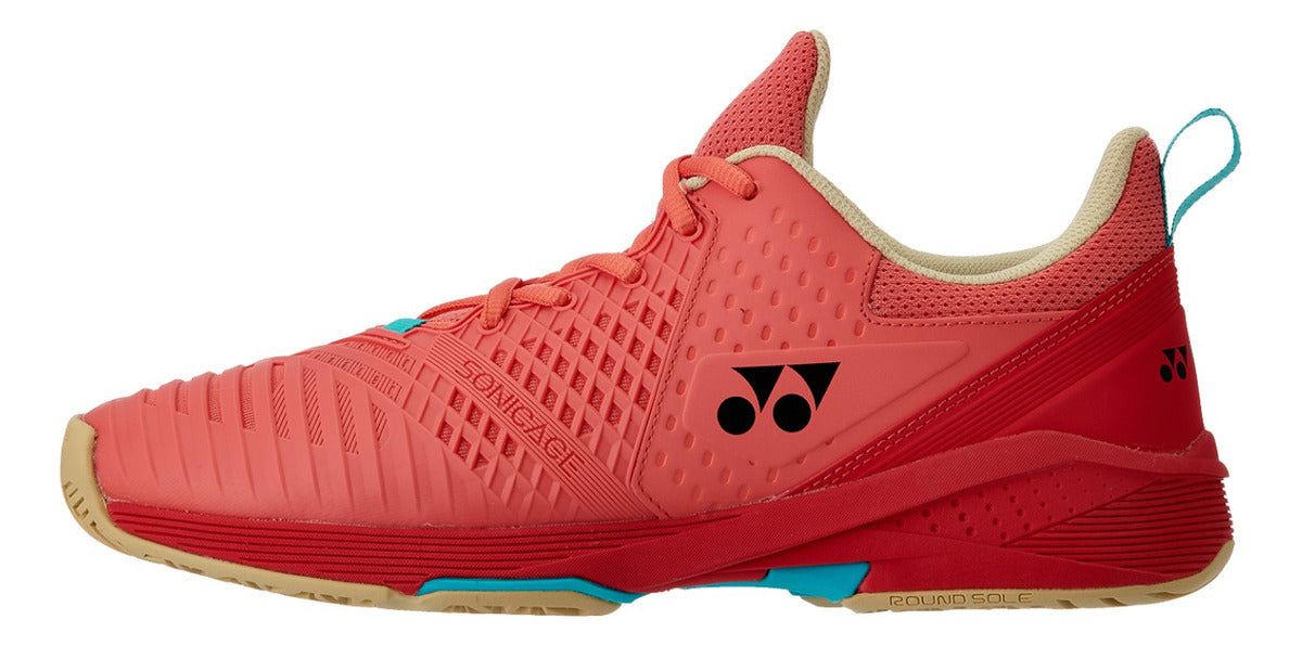 Tenis Yonex Sonicage 3 Power Cushion Coral Red