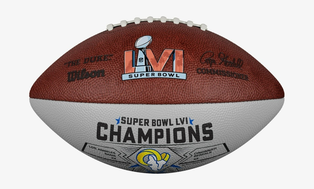 Balon Americano Nfl Super Bowl Lvi Rams Championship Wilson