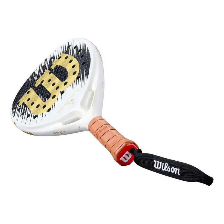 Pala De Padel Wilson Defy Pro V1 Edición Limitada Blanca
