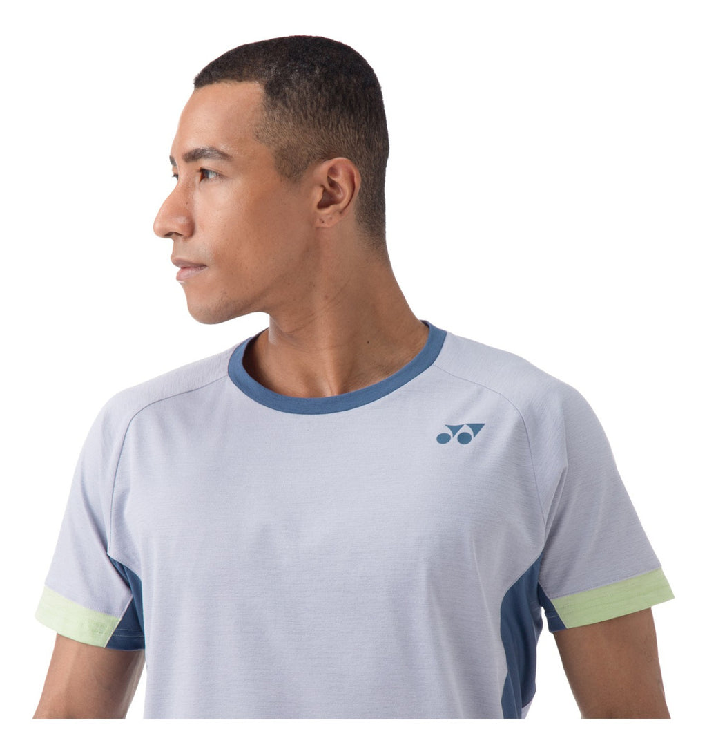Playera Yonex Mens Crew Neck Mist Purple Xl