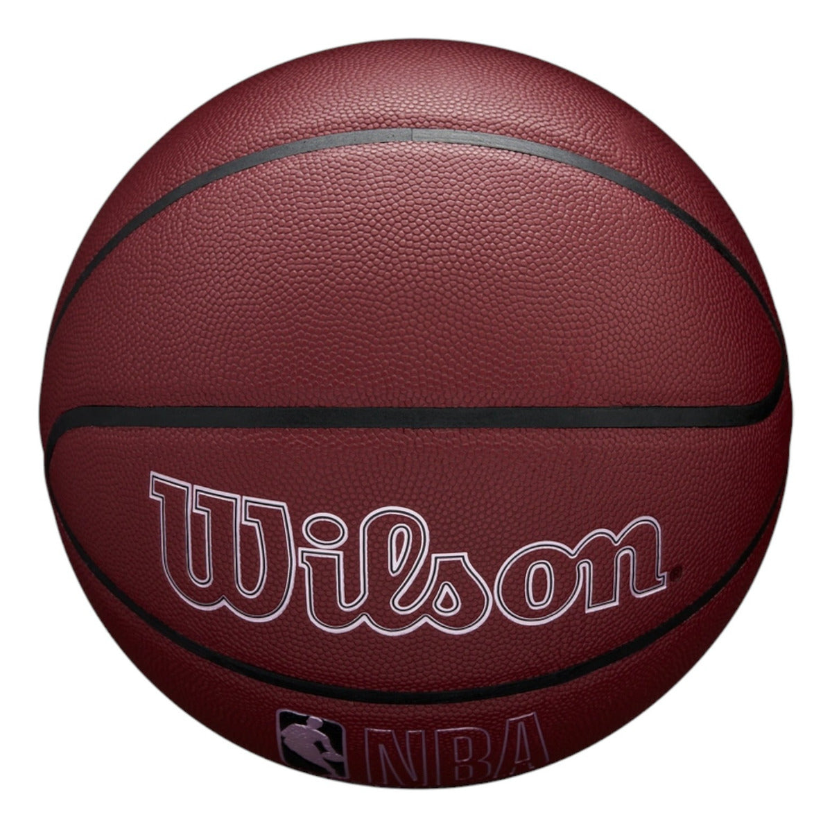 Balón De Basquetbol Wilson Nba Forge Plus #7 Maroon
