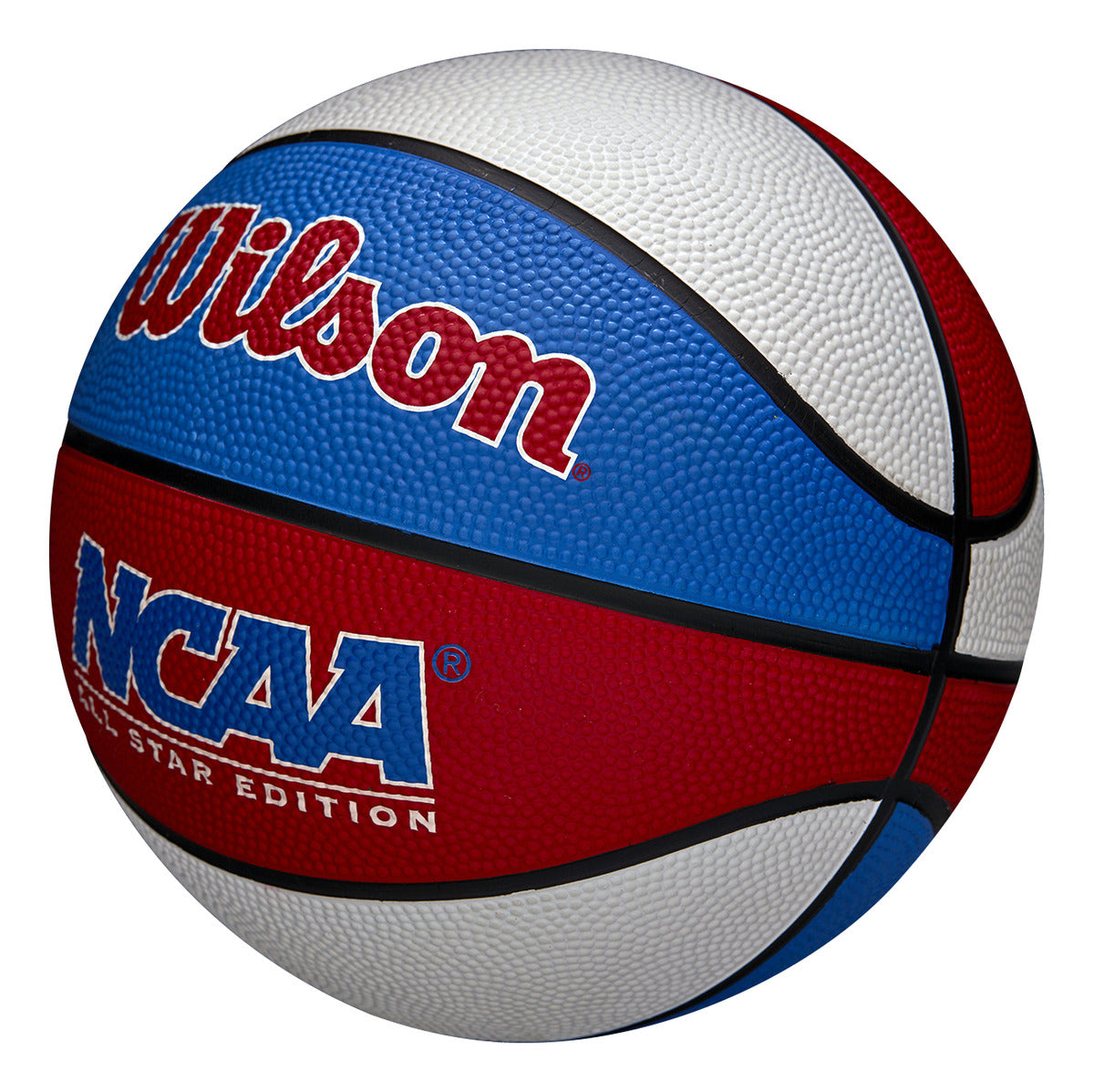 Balón Ncaa Mini Blanco / Azul Wilson Blanco/azul/rojo