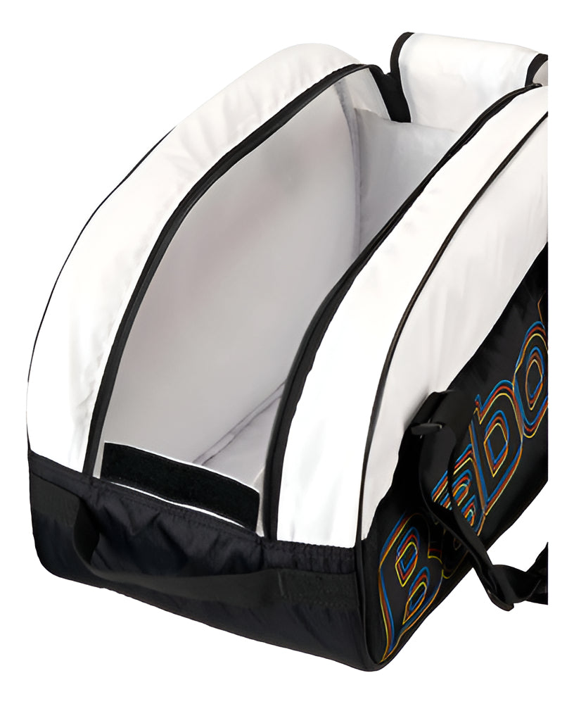 Bolso De Padel Babolat Lite Paletero Porta Paleta Pala Color Blanco/negro