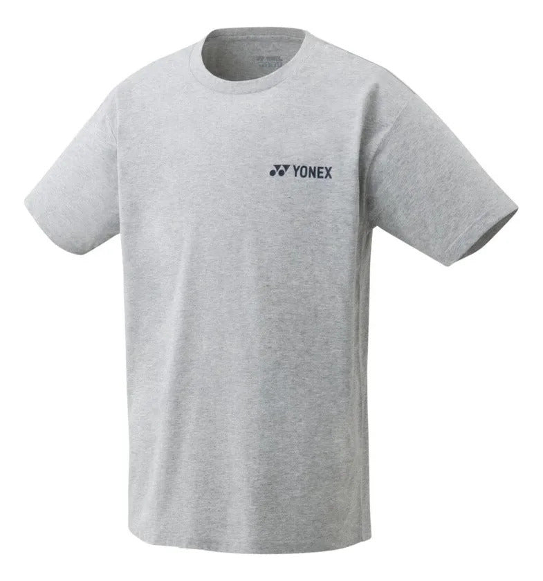 Playera Yonex 16447ex Hombre Gray Algodón Tenis Xl