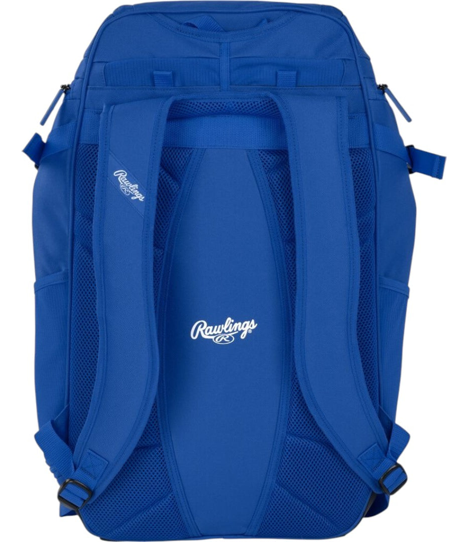 Back Pack Beisbol Softbol Rawlings Legion Players Azul Rey