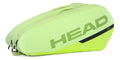 Raquetero Head Tour Extreme L Verde Fosforescente Para 9 Raq