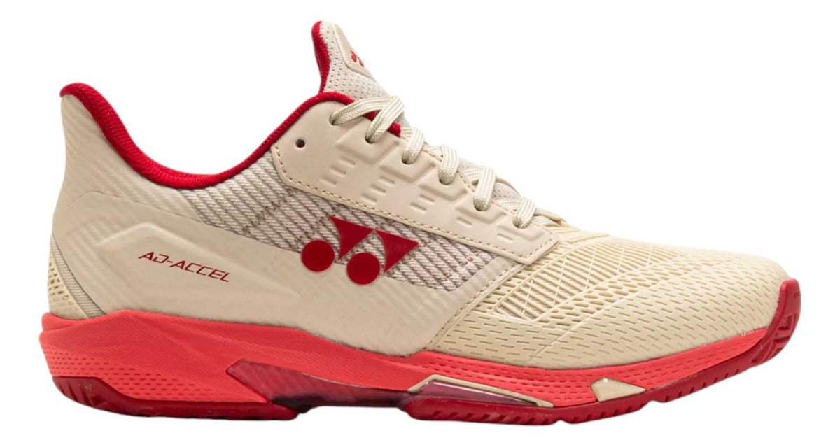 Tenis Yonex Ad-accel Dama Tennis Shoes Beige Pink