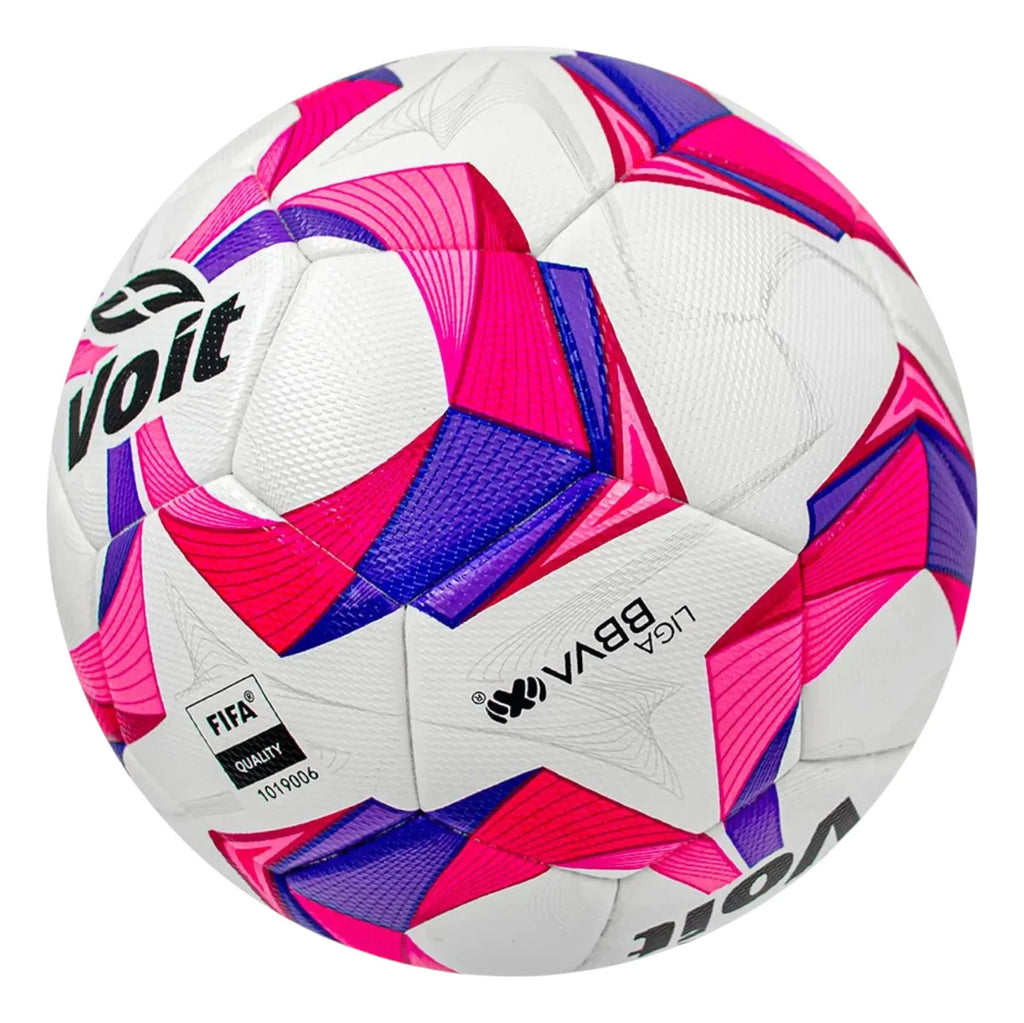 Balón De Fútbol Voit Aereus Rosa 2025 Quality Semipro No. 5