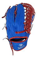Guante De Beisbol Radach Rookie 12.75in Caja Tejida Rey/rojo