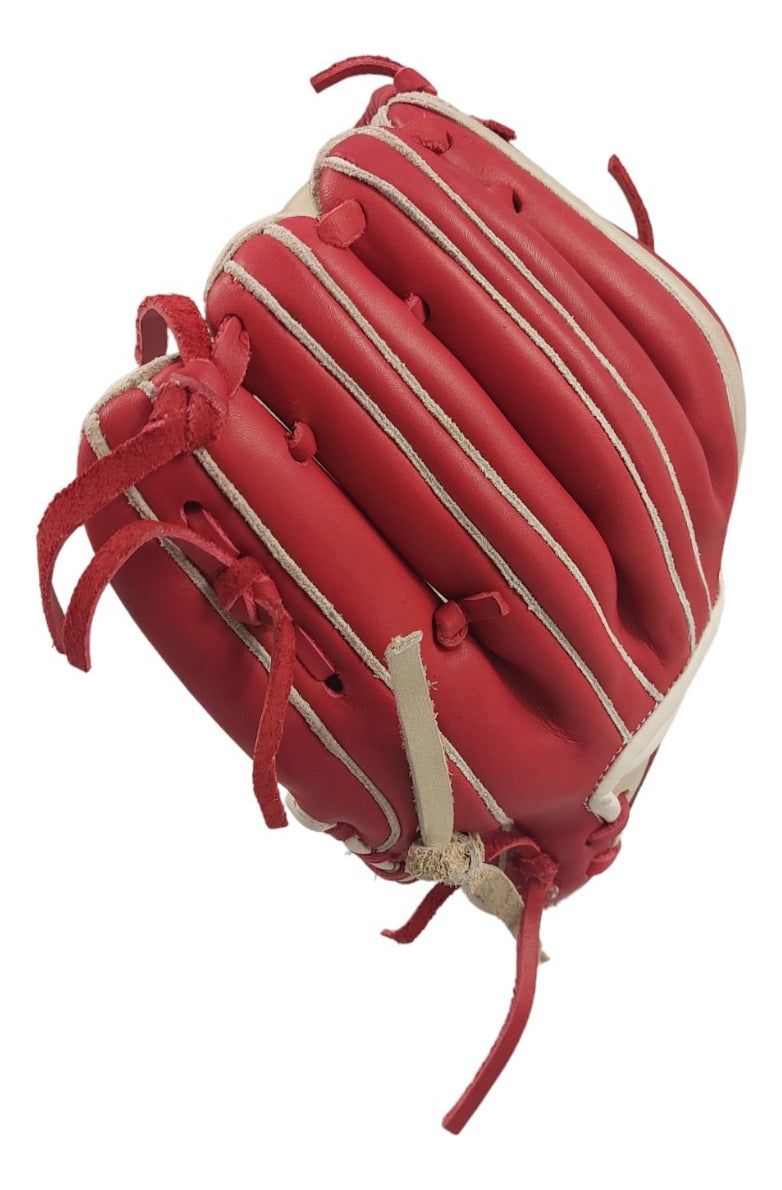 Guante De Béisbol Radach Pro Cuadro 11.5in Rojo/bone