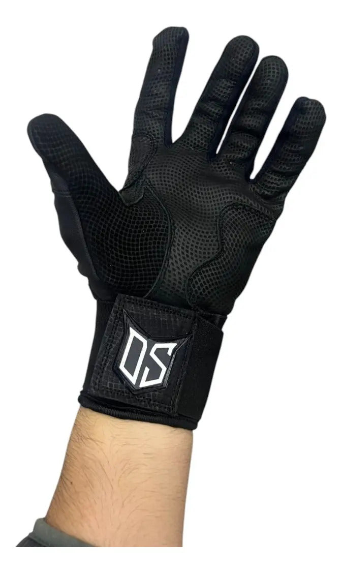 Guantes De Bateo Demon Slugger Long Cuff Negro Xxl