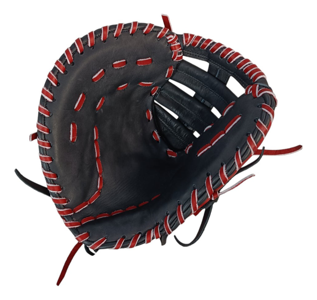 Guante De Beisbol Zurdo Radach Rookie  Primera Base Rojo/ngo