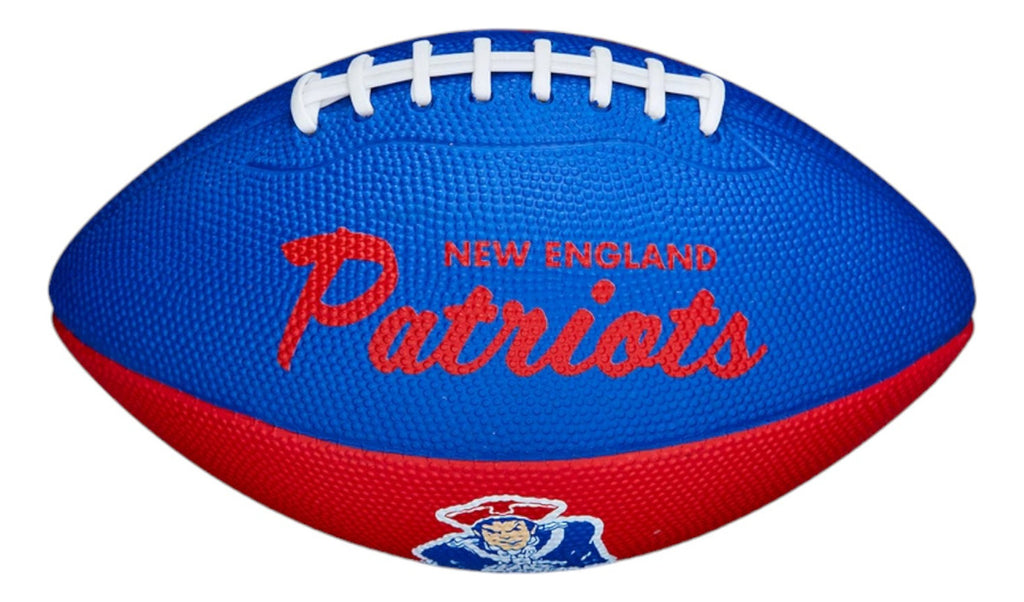 Balon Wilson De Futbol Americano Mini Patriotas Retro