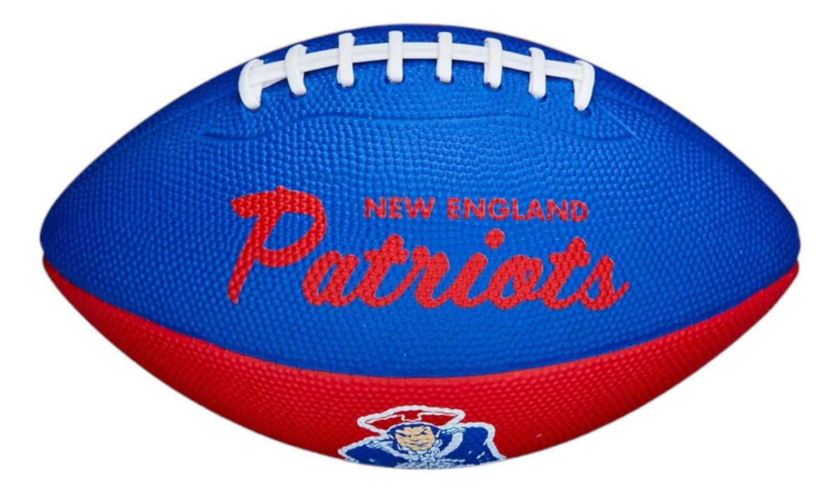 Balon Wilson De Futbol Americano Mini Patriotas Retro