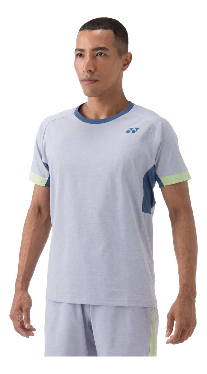 Playera Yonex Mens Crew Neck Mist Purple Xl
