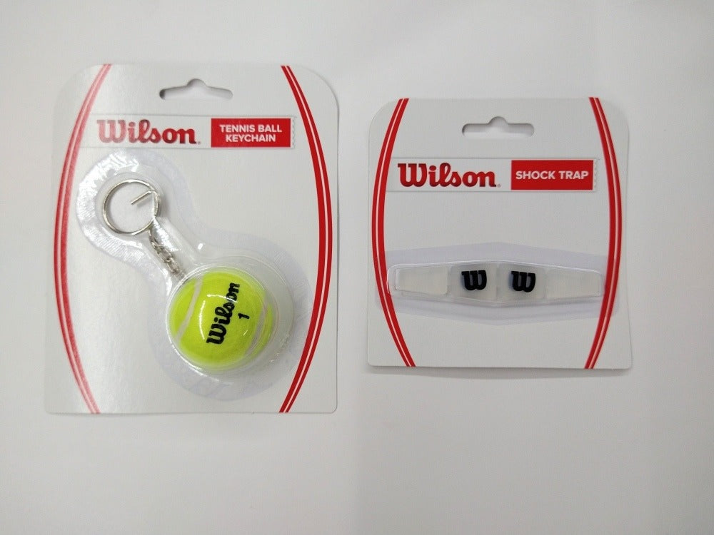 Pack Llavero Y Antivibrador Shock Trap De Wilson