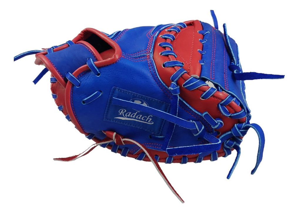 Guante De Beisbol Radach Cátcher Rookie 34in Rjo/azul