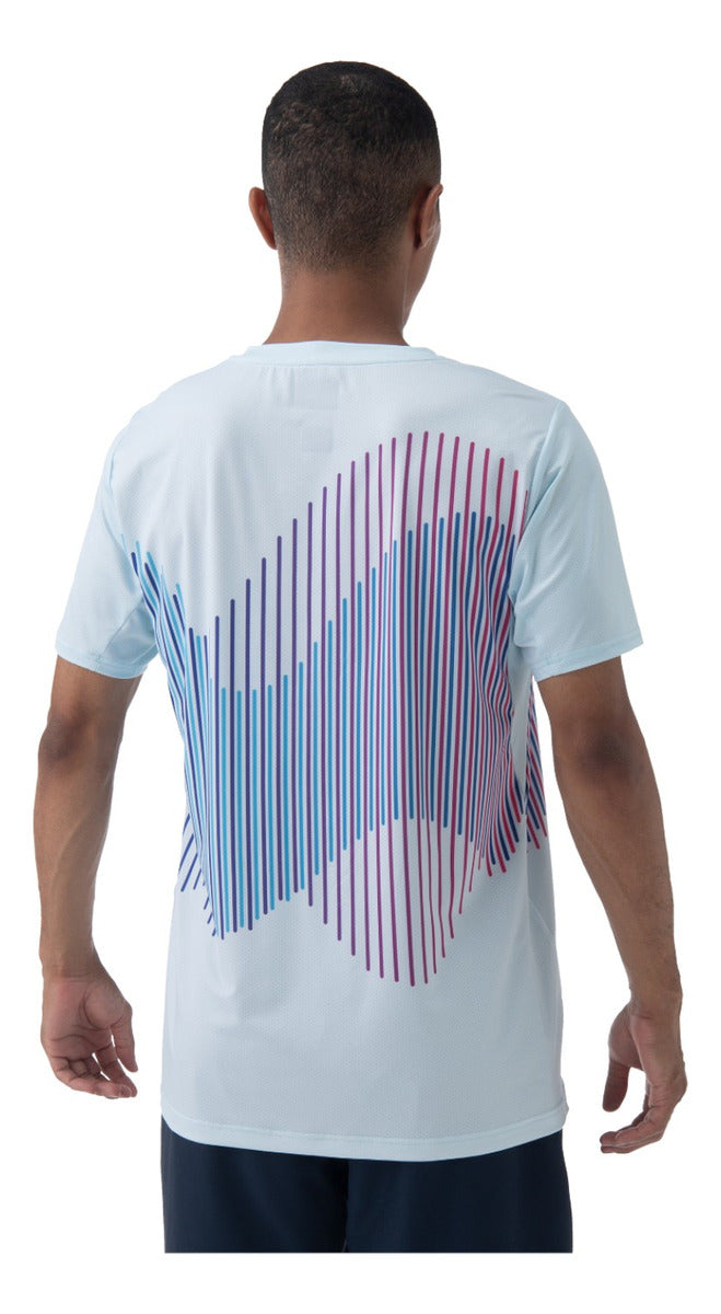 Playera Yonex Mens Crew Neck 10562 Crystal Blue Radach Sport