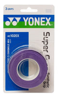Overgrips Yonex Super Grap 3 Piezas Purple
