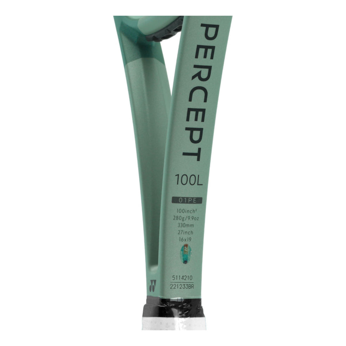 Raqueta De Tenis Yonex Percept 100l 280g 1/4 Verde