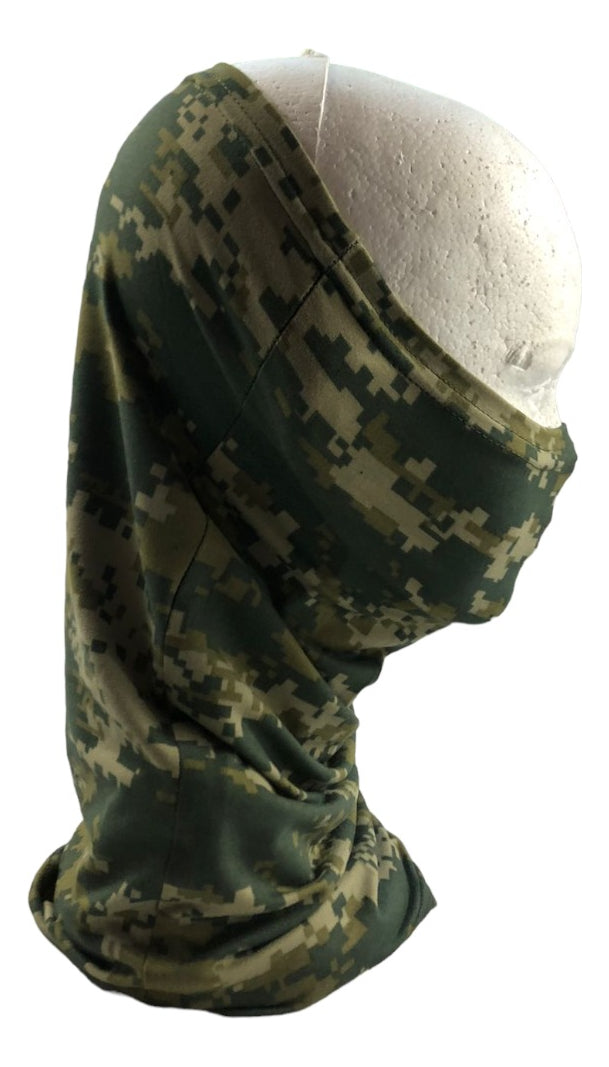 Fanda Protector De Cuello Y Cubrebocas Radach Camuflaje Vde