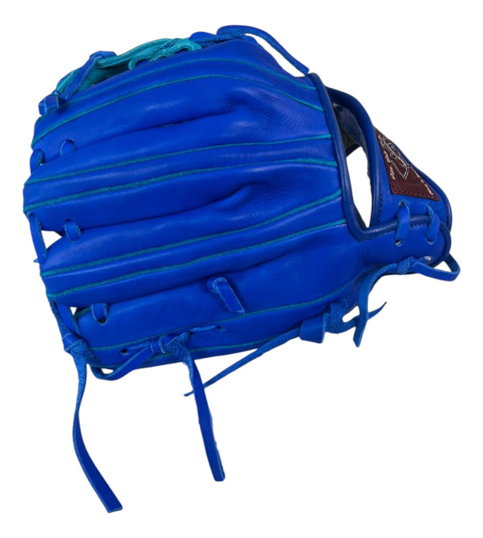 Guante De Béisbol Salinas 11.5 Azul Royal/aqua Caja I