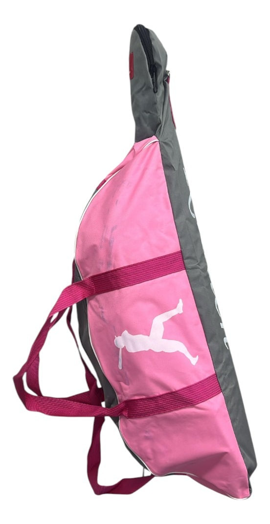 Maleta Tote Radach Beisbol Softbol Individual Rosa Con Gris