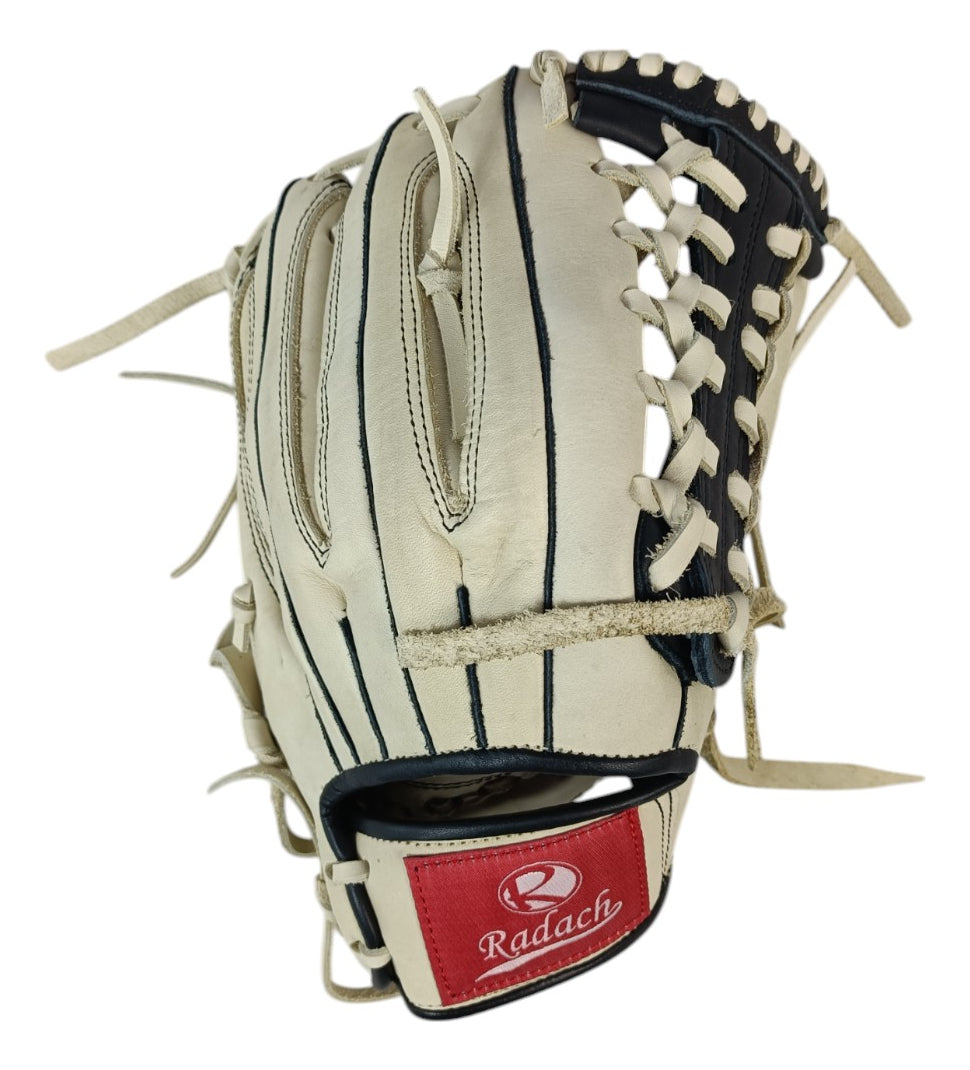 Guante De Beisbol Radach Pro Caja Tejida 12.75in Bone/ngo