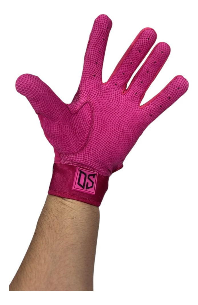 Guantes De Bateo Demon Slugger Fiesta Colors Rosa S