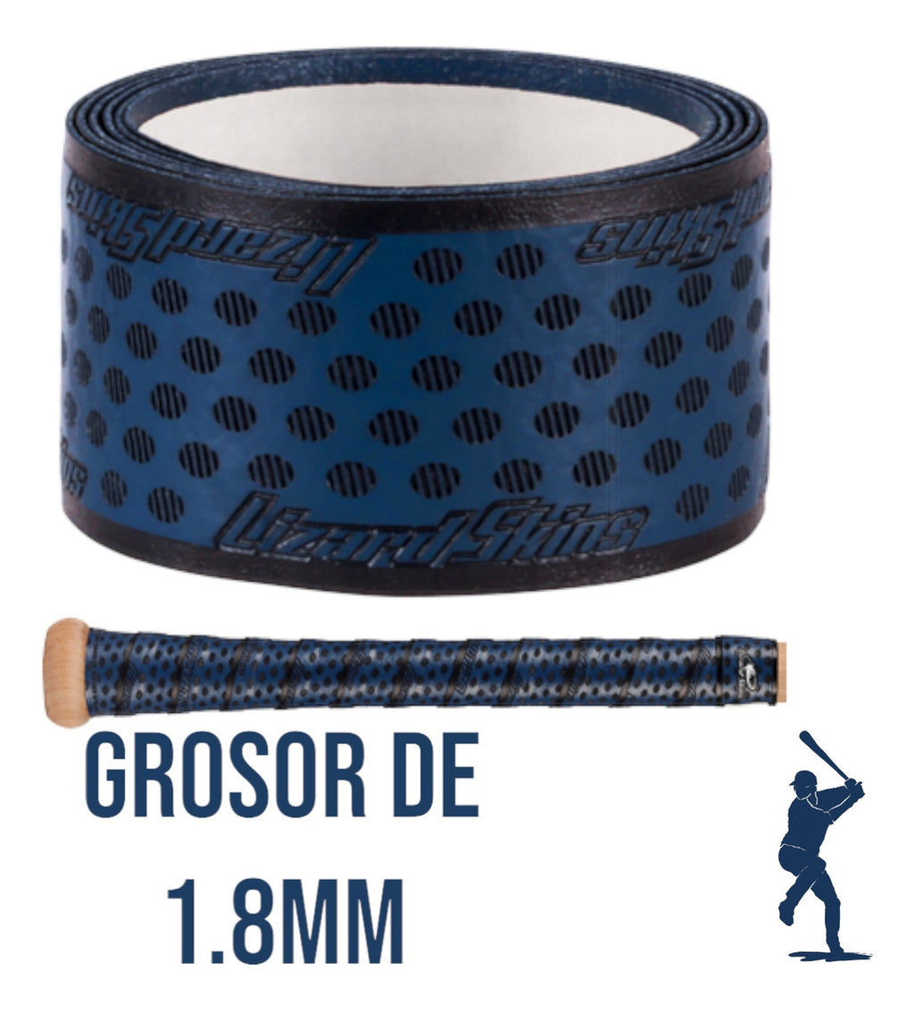 Grip Para Bat Lizard Skins Dps Ultra 1.8mm Navy Blue