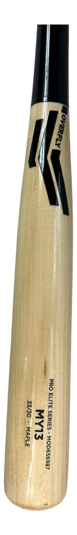 Bat De Beisbol Overfly Pro Elite My13 33 Maple Natural/negro