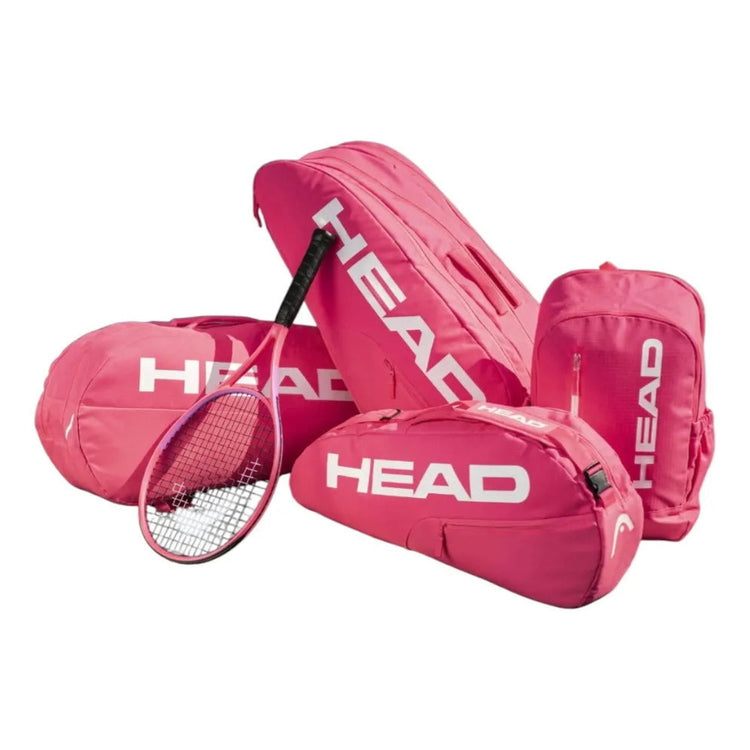 Raquetero Head Base L Pink Para 9 Raquetas Tenis Pádel Bolsa