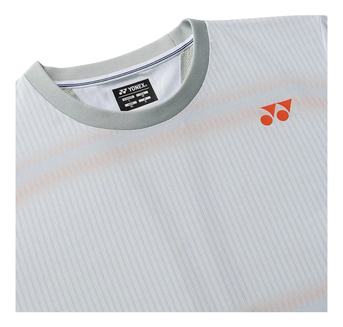 Playera Yonex 10705yx Silver Gray Antistatic Tenis