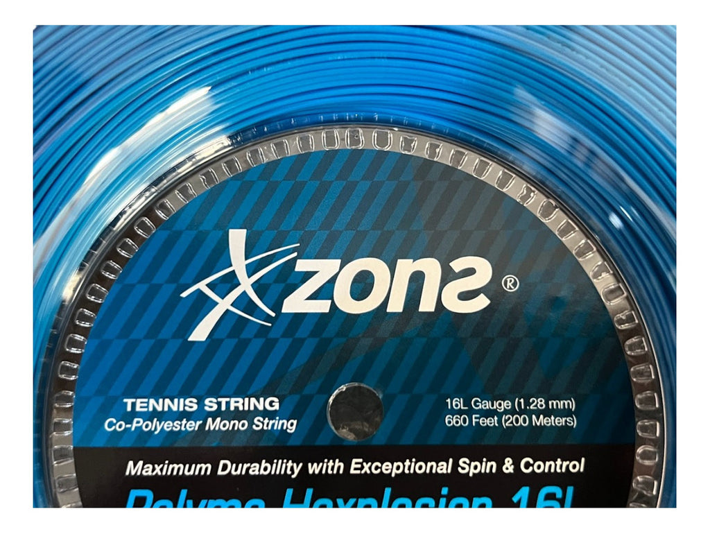 Rollo De Cuerda Zons Polymo Hexplosion Sky Blue 16l
