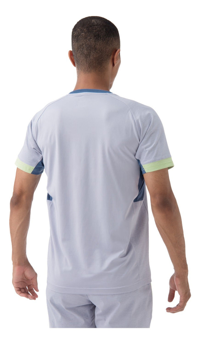 Playera Yonex Mens Crew Neck Mist Purple Mediana