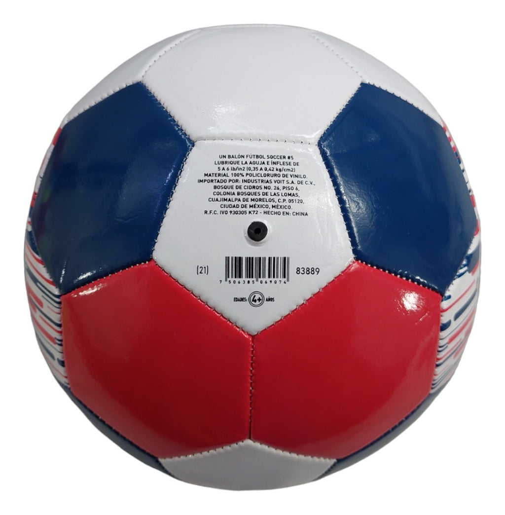 Balón De Fútbol No. 5 Club Guadalajara S100 Blanco