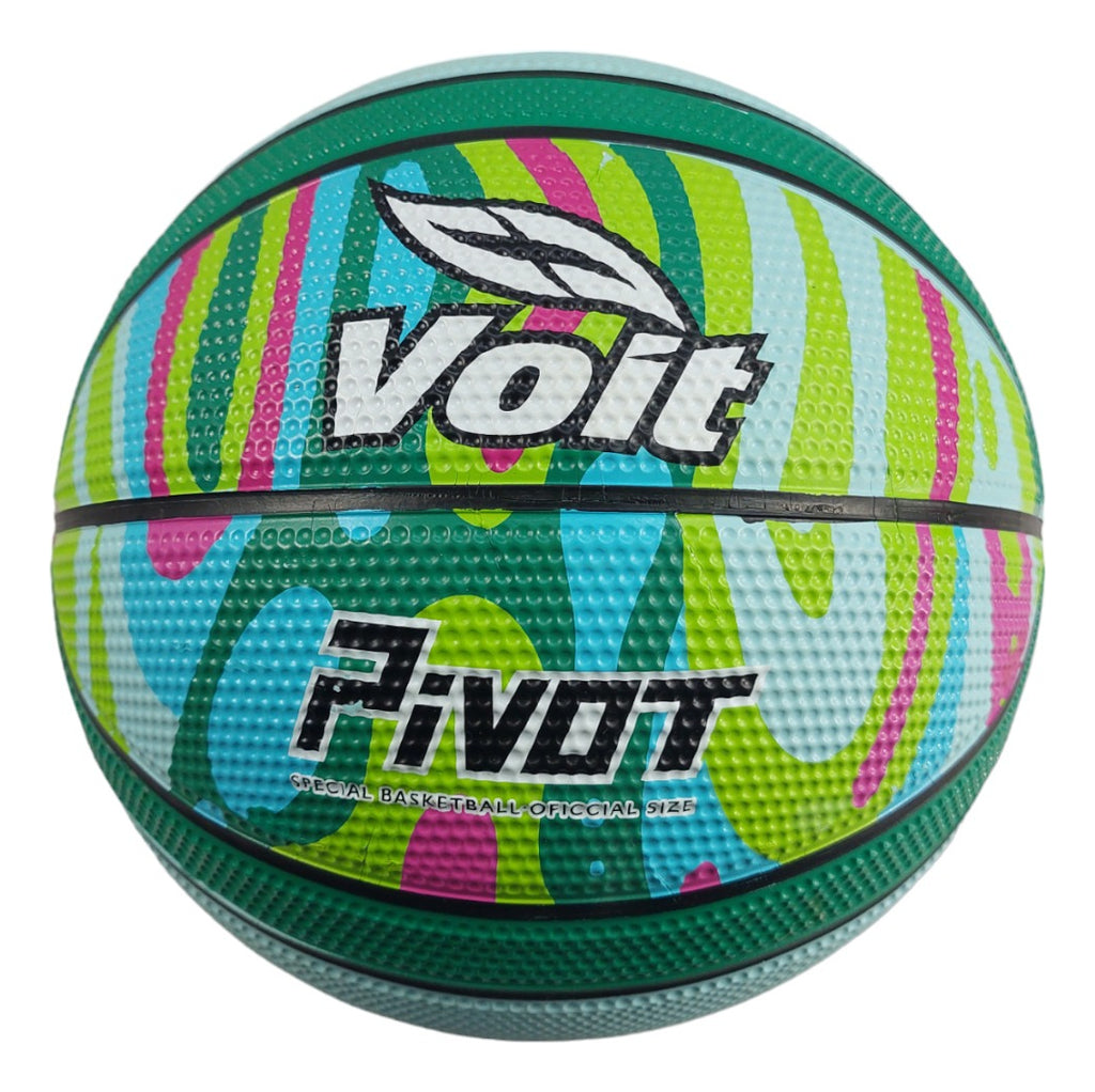 Balon Básquetbol #7 Voit Pivot Verde