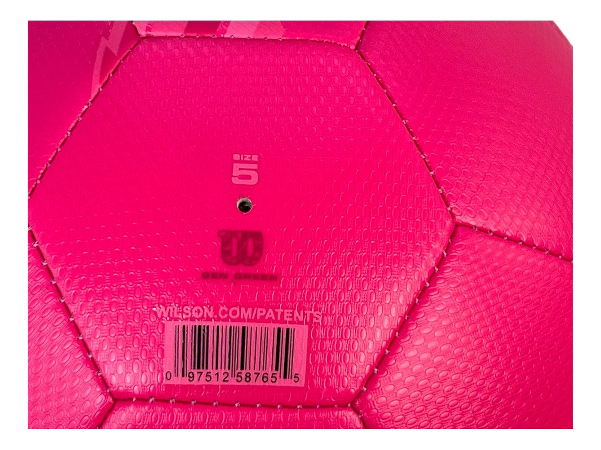 Balón De Futbol Wilson Vantage Ncaa Rosa #5