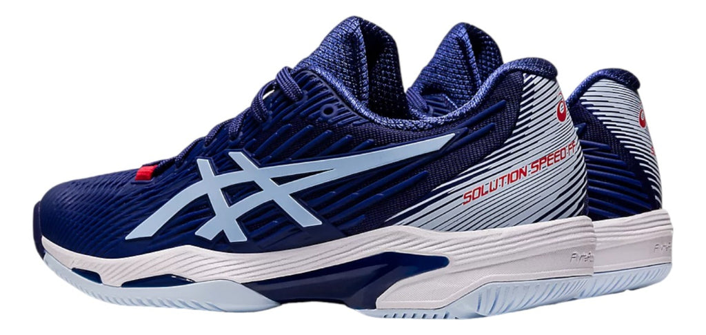 Tenis Asics Solution Speed Ff 2 Dive Blue Dama 5.75mx 9us