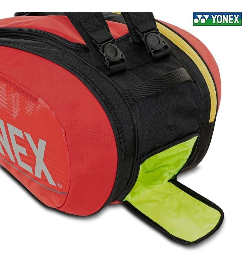 Raquetero Yonex Pro Bag 9 Raquetas Rojo
