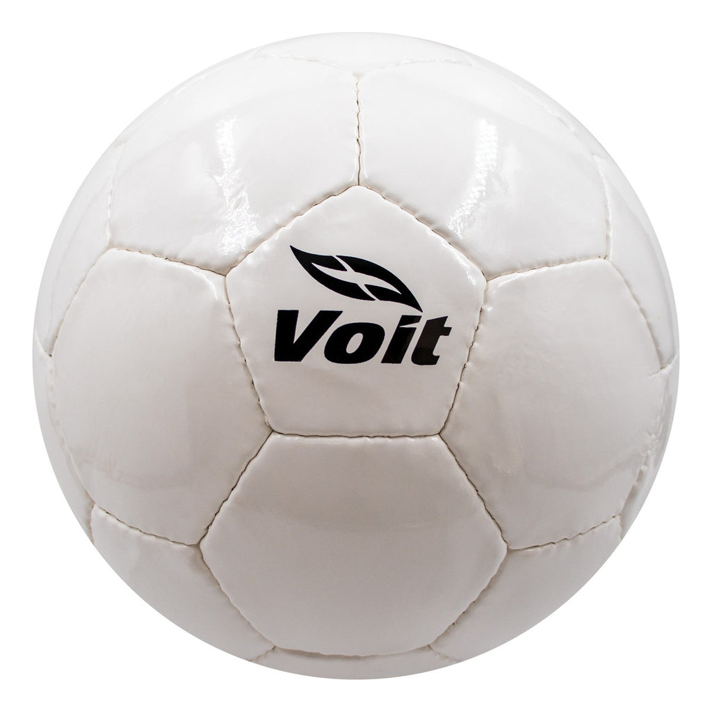 Balón De Fútbol No. 5 Voit White S300 Cosido A Mano Blanco