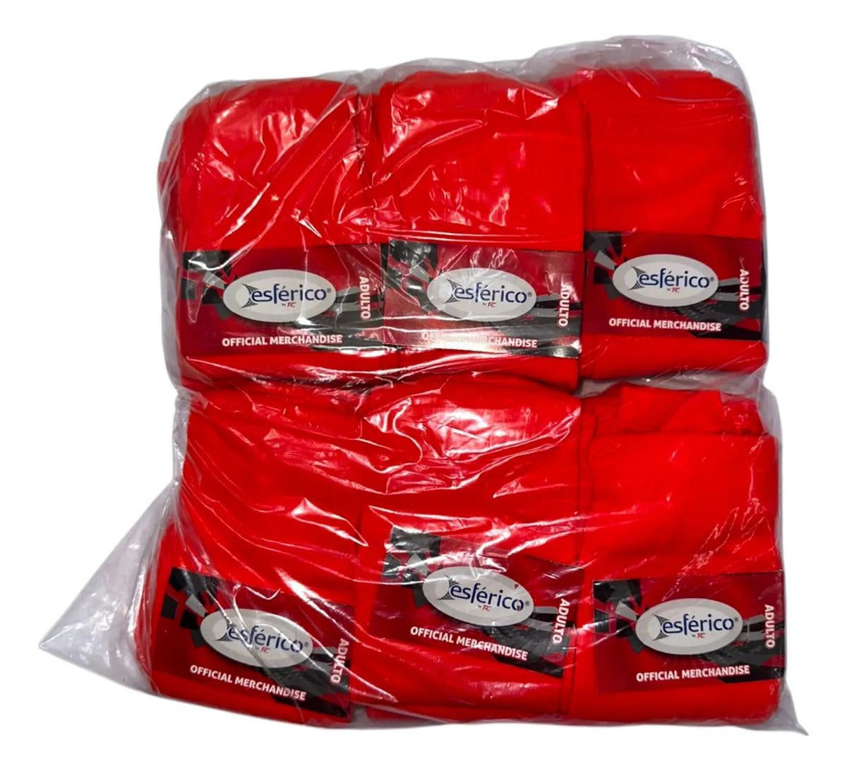 Pack 12 Pares Medias Deportivas Adulto Béisbol Fútbol Naranj