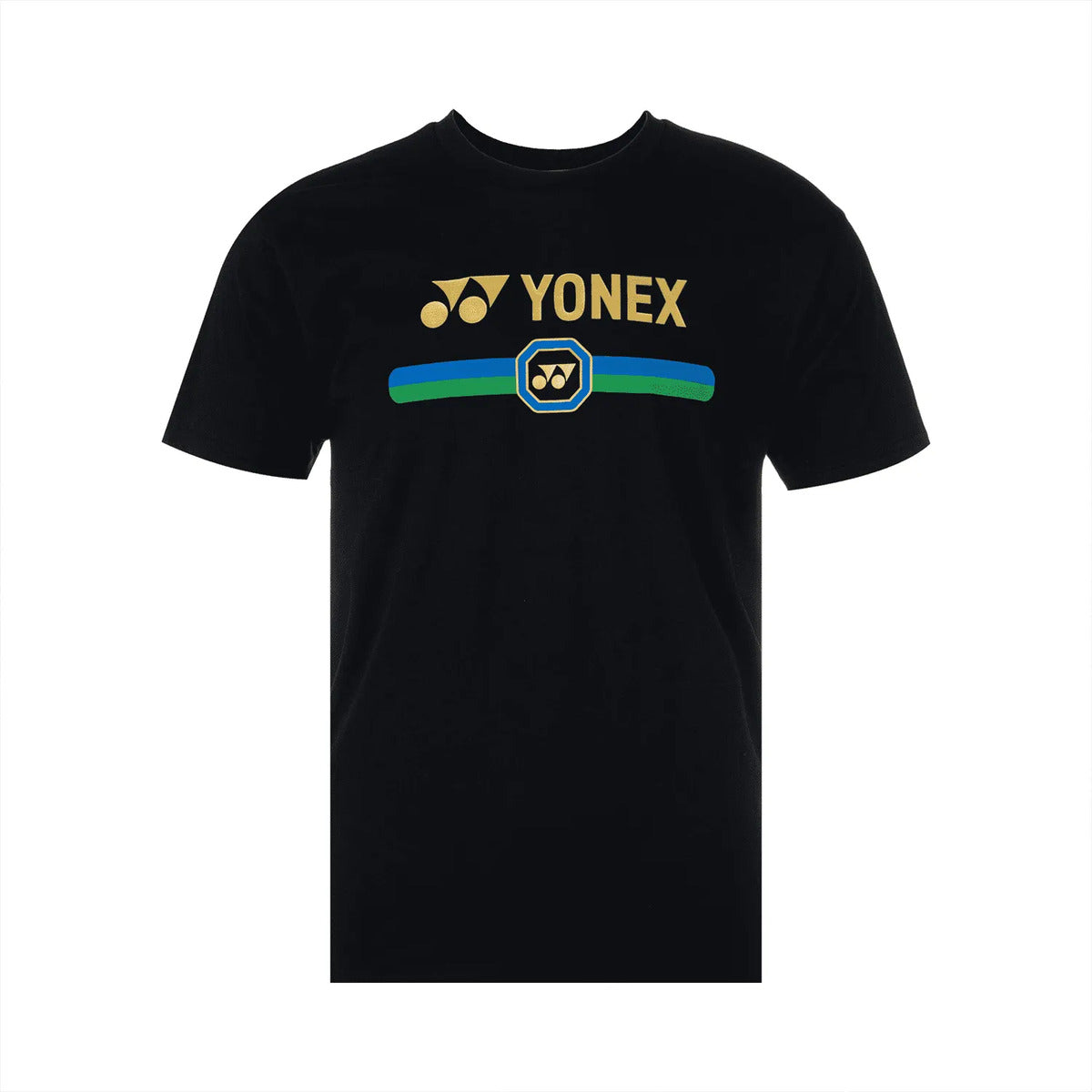 Playera Yonex Gráfica Negra Hombre Tenis 100% Algodón S