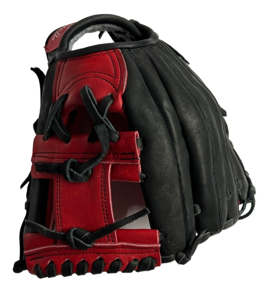 Guante De Beisbol Radach Pro Cuadro 11.75in Black Red Black