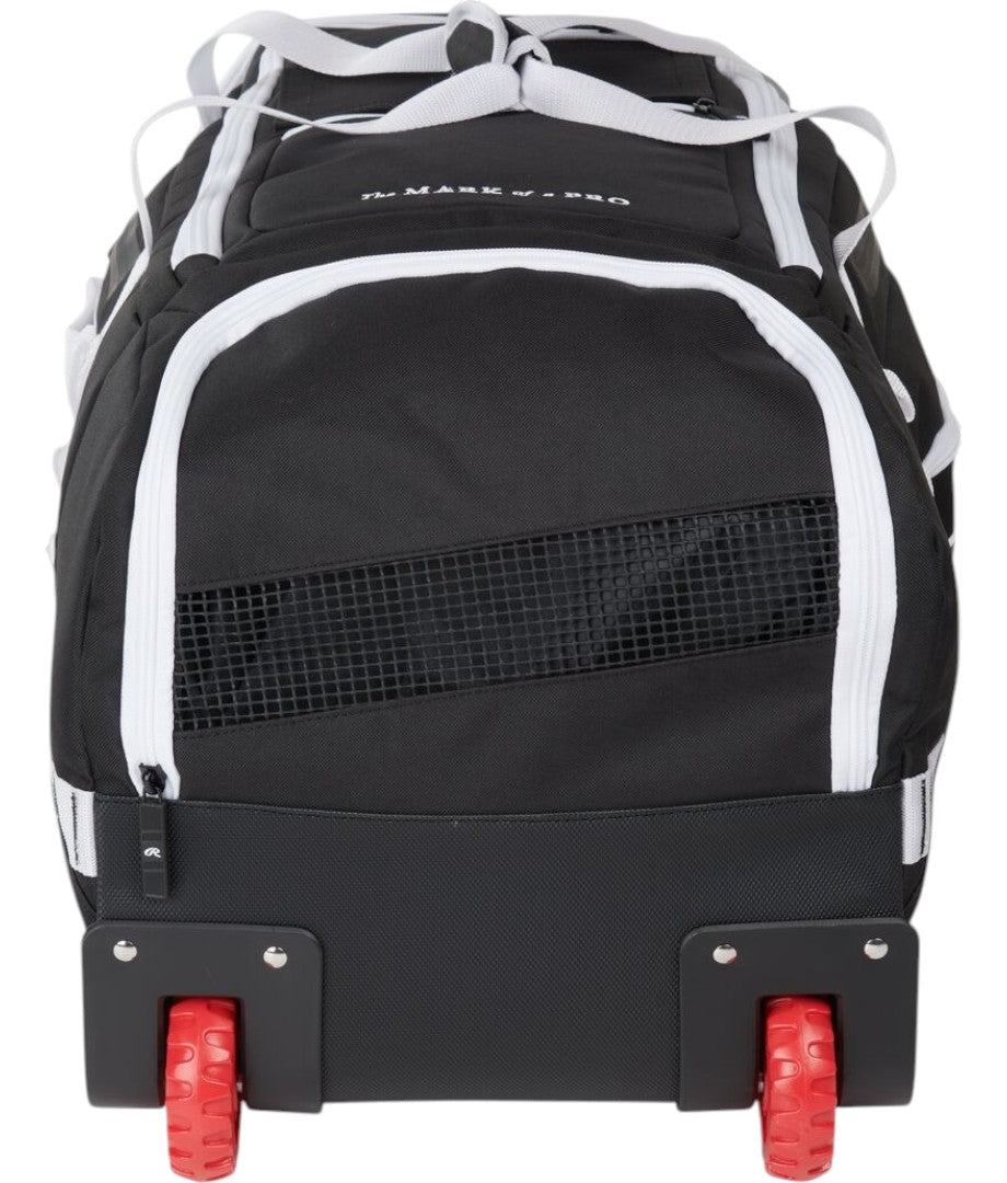 Maleta Con Ruedas Rawlings Yadi 2 Para Beisbol Softbol Negra