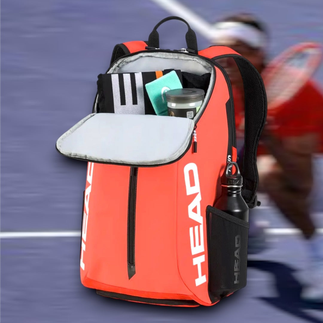 Backpack Head Tour Radical 25l Para 1-2 Raquetas De Tenis