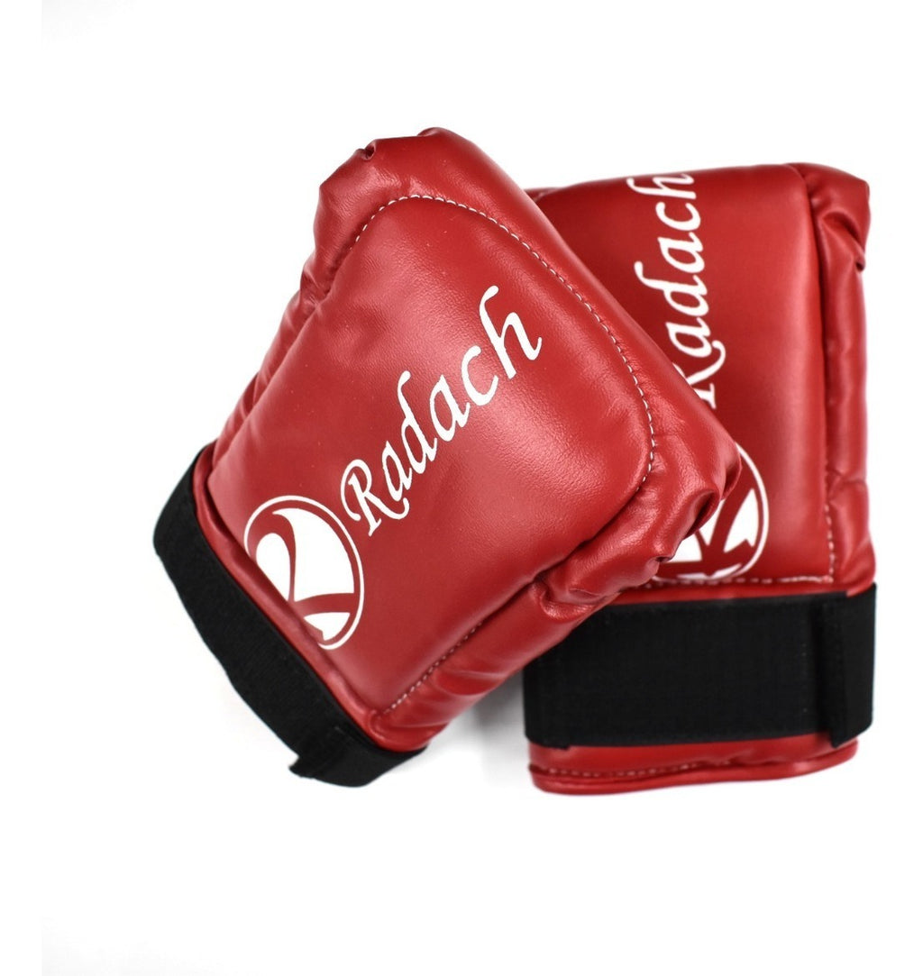 Guantaletas De Boxeo Radach En Vinil Con Muñequera Grandes R