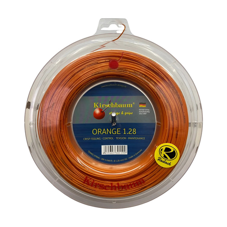 Rollo De Cuerda Kirschbaum Smash Orange 1.28