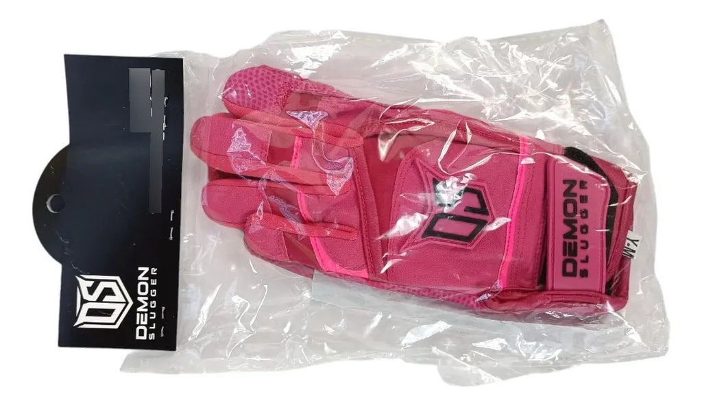 Guantes De Bateo Para Niño Demon Slugger Rosa Ym