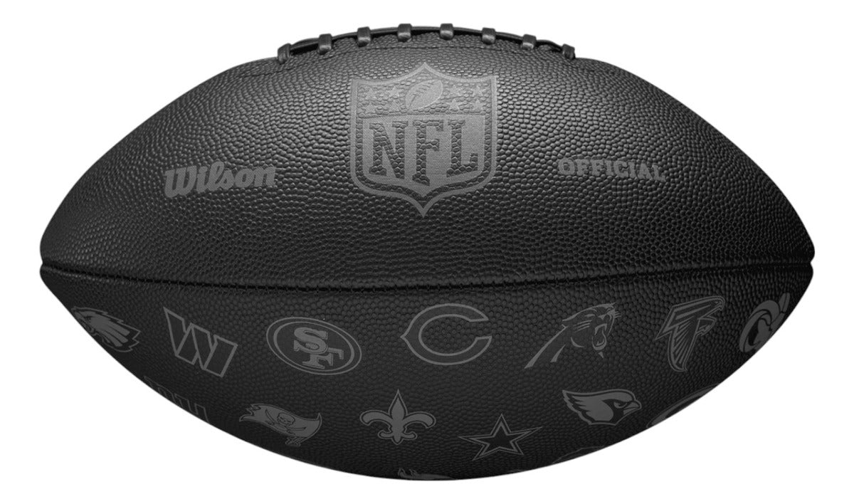 Balón De Futbol Americano Wilson Nfl 32 Team Black